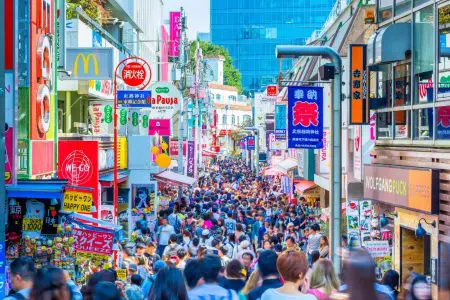 原宿竹下通り　繁盛　立地