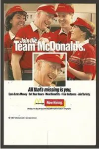 ピープル・ビジネスの象徴』的写真 1980年代の米国マクドナルド社の求人広告 人財の多様性を認め、その多様性を活かす「ダイバーシティとインクルージョン」